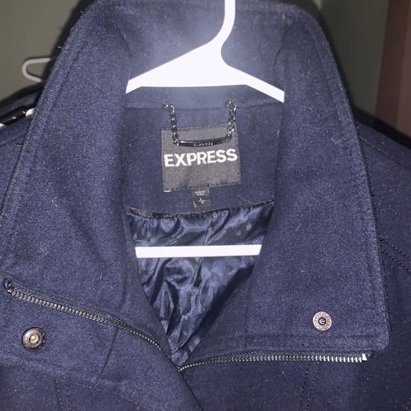 Express peplum zip up blazer - Picture 3 of 6